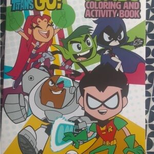 Teen Titans Go Coloring and Activity Book